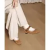 Zapatos Mary Jane retro, forrados de felpa, gruesos para mujer, cálidos de invierno, adecuados para mujeres menudas, con tacón oculto y punta cuadrada.