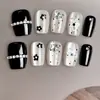 Unhas de Manicure Unhas Usáveis Feitas à Mão Manicure Puro Desejo Patch para Manicure Unhas Postiças Unhas Usáveis Feitas à Mão Unhas de Luxo