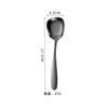 Cuchara sopera de acero inoxidable 304, cuchara de arroz de fondo plano, cuchara sopera, cuchara cuadrada profunda, cuchara de helado creativa para niños