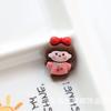 Linda dulce niña diy resina accesorios de joyería parche diadema para niños banda de goma anillo para el cabello fabricantes de materiales