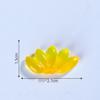 Micro paisaje creativo luminoso fruta pequeña fresa durián adorable grano bolsa ciega accesorios DIY mini adornos pequeños