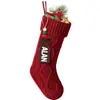 Calcetines Navideños Europeos y Americanos Transfronterizos Navidad Colgante Navideño Bolsas de Regalo Suministros Arreglo Bolsa de Regalo Decorativa Rombo Tamaño Grande