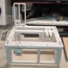 Caja chasis case matx/itx impresa en 3D color blanco puro x99 case (pueden tuercas de inserción)