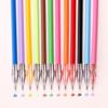 Papelería Creativa Coreana Punta de Diamante Recarga Color Caramelo 12 Colores Recarga de Pluma Gel de Gama Alta Venta Directa de Fábrica