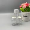 Garrafa Plástica Transparente de Boca Larga de 25ml em Estoque do Fabricante para Pó Sólido, Garrafa para Isca de Pet, Garrafa para Dosagem de Amostra