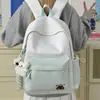 Mochila para niña de primaria, ultraligera y que reduce la carga, adecuada para estudiantes de secundaria, mochila casual versátil y popular para ir a la escuela