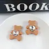 (Liquidação) Novas Acessórios de Resina em Formato de Coração com Pedras de Diamante, Coelho e Urso para Outono e Inverno para Capas de Celular, Acessórios de Cabelo, Roupas e Acessórios de Bolsa
