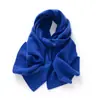 Cachemira Otoño/Invierno 2026 Nuevo Bufanda Larga de Punto Grueso Jacquard Hueco para Mujer Calentador de Cuello Chal
