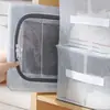 Caja de Almacenamiento Plegable para Zapatos Transparente de PVC para el Hogar, Caja de Almacenamiento para Zapatos, Estructura de Acero Engrosada, Caja de Almacenamiento para Dormitorio, Debajo de la Cama