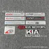 Para KIA KIA Coche Metal Logo de Coche Pegatina de Coche Estéreo Metal Aluminio Pegatina Decorativa Venta Caliente Stock Mayorista