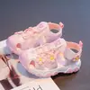Zapatos de Playa para Niñas Sandalias de Punta Cerrada Verano Nuevo Estilo Coreano Zapatos de Princesa para Niñas Sandalias Deportivas Ligeras Antideslizantes