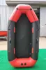 Balsa Inflable Barco Plegable Portátil Espesado Cojín de Aire Barco Bote de Goma Pequeña Barca de Pesca Barca de un Solo Remo Rafting