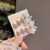 Elegante pinza para el pelo de perlas estilo coreano, pinza lateral, dulce y linda, nuevo modelo 2026 para mujer, pinza curva, pinza de pico de pato, accesorio para el pelo, adorno para la cabeza