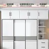 Guarda-Roupa de Correr para Uso Doméstico no Quarto, Feito de Madeira Maciça, Econômico para Apartamentos de Aluguel, Modelo Novo, Montagem Fácil, Armazenamento, Guarda-Roupa Grande Infantil
