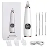 Medidor de sucção elétrica para cravos removedor de acne instrumento de beleza limpador de poros pele seca oleosa neutra instrumento removedor de cravos universal