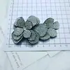 Comercio Exterior Nuevo Estilo Flor Completa de Diamantes Accesorios de Alta Gama para Mujer Ropa Zapatos y Bolsos Accesorios Flor de Ojal Semi-Terminada Flor para el Cabello Venta al por Mayor