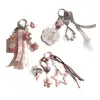 Lindo Llavero de Dopamina DIY con Forma de Gotita, Colgante de Cadena para Teléfono Estilo Ins, Accesorio Creativo de Nicho