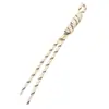 Corda de Nó Romano de Cor Monocromática de Poliéster para Guarda-chuva, Semi-Acabada, para Pulseira, Colar, Bolsa, Acessórios de Joia DIY Feitos à Mão