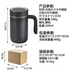 Taza termo de acero inoxidable al por mayor de fábrica, taza de gran capacidad para exteriores, taza termo conveniente con asa, taza de agua termo