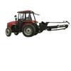 Máquina excavadora de zanjas para cables de tuberías de ingeniería Máquina ranuradora de pavimento de hormigón Máquina excavadora de doble cadenaaccionada por tractor