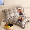 Fronhas de Gaze Pura de Quatro Camadas, um Par de Fronhas Extra-Grandes e Espessadas para Adultos, Capas Absorventes de Suor e Anti-Óleo para Núcleos de Travesseiro