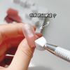Ferramentas de unha bloco de tofu esponja degradê pode ser usado Cola de patches borrões de unha blush branco quadrado pequeno caneta de arranhar