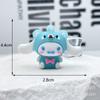 Mini Sanrio Chaveiro Pingente Novo Kulomi Merlot DIY Jóias Sapatos Infantis Acessórios da Boneca Dos Desenhos Animados