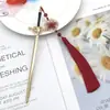 Nuevo Pasador de Aleación Antigua Estilo Chinoiserie, Elegante Adorno para el Cabello, Pasador Creativo, Joyería Simple Moderna, Pasador Retro