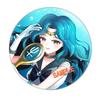 Insignia de barra de anime con diseño de luna de hielo periférica de guerrera bonita, venta al por mayor, belleza 77-114