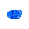 Abridor Estéreo azul material odontológico borracha de silicone macia suporte de bocal suporte em forma de O para cavidade oral expansor para adulto