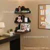 Estante de Almacenamiento con Forma de Nube Transfronterizo, Estante de Esquina para Montar en Pared para Estudio, Estante Decorativo para Sala de Estar, Estante para Exhibir Figuras, Almacenamiento de Estantería para Habitación Infantil