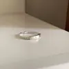 Anillo de Zirconia de Doble Capa para Mujer, Apertura Ajustable, Nicho de Alta Gama, Lujo Accesible, Versátil, Nueva Joyería de Mano 2025