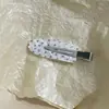 Presilha de Cabelo Sem Costura em Xadrez Coração Estilo Coreano para Mulheres, Presilha de Cabelo de Alta Qualidade para Testa, Presilha Lateral para Franja, Linda Presilha Pequena