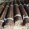 Materias Primas de Bambú Morado, Cañas de Bambú Negro para Decoración, Tubos al por Mayor, Boquillas de Seda Huilu, Cañas de Bambú de Tinta, Abanicos de Palacio, Mangos de Abanico Redondos