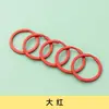 Llavero colorido pintado de 30 mm, aro de hierro color caramelo, accesorio para llavero, aro redondo, material para joyería DIY