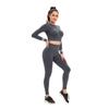 Estilo Novo de Fábrica Sem Linha Embaraçosa Nude Yoga Decote Baixo Zíper Macacão Feminino Levanta Bumbum Pêssego Esportivo Justo Cintura Alta