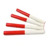 Bastão de Revezamento para Competição de Atletismo, Bastão de Revezamento Padrão de PVC 0m para Passagem do Bastão, Plástico Vermelho e Branco, Durável