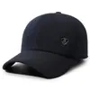 Gorra de béisbol de lana para hombres de mediana edad y ancianos, gorro cálido de otoño e invierno para papá y abuelo, con forro polar, gorra de pico engrosada y protectora para los oídos