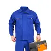 Conjunto de Ropa de Soldadura de Algodón Puro Personalizado para Primavera y Otoño para Hombres, Ropa de Trabajo Resistente al Desgaste para Reparación de Automóviles, Ropa de Protección Laboral para Taller y Fábrica