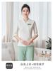 Venta al por mayor en stock traje de overol para salón de belleza para mujer primavera y verano de alta gama belleza médica SPA salón de salud uniformes de técnico de pedicura