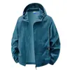 Chaqueta Casual de una Sola Capa para Hombre 2026, Ligera de Verano, Estilo Corto, Ropa de Pesca al Aire Libre para Hombre con Protección Solar