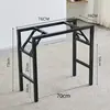 Estrutura de Mesa Dobrável, Suporte de Mesa Longa, Estrutura de Ferro de Camada Dupla/Camada Única, Pernas de Mesa, Pernas de Estrutura de Mesa Dobrável em Ferro Artístico com Travessas