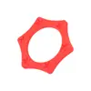 Anillo Antivuelco para Micrófono de KTV Hexagonal Especial Anillo Protector Universal Funda de Cola Inferior Anillo Antivibración de Cuatro Esquinas Anillo Antideslizante para Micrófono