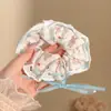 Lazo para el cabello dulce de tamaño grande que no daña el cabello, con estilo perezoso y suave para la cabeza, con lunares, perfecto para el verano