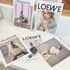 Funda Interior Revista Libro Accesorios Fotográficos Libro en Inglés Fondo Fotografía Decoración Suave Paquete Combinado de Portadas Europeas y Americanas