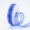 Cinta de Malla Dexin al por Mayor de 2.5 CM de Ancho para Accesorios del Cabello Material de Bricolaje Cinta de Hilo de Nieve Decorativa Ramo de Cinta de Gasa