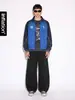 Roupas Masculinas Jie Zhan Calças com pregas duplas, perna curva, coleção outono/inverno 2026, calças de moletom esportivas com fleece de casca de ovo de peso pesado, calças casuais com forro de fleece