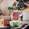 Transfronterizo Nuevo Creativo de Navidad Set de Ciervo de Navidad para Vino Tinto Forma de Ropa Set de Botella de Champaña Decoraciones Navideñas