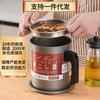 (Personalizable) Olla de Aceite de Acero Inoxidable 304 Estilo Japonés con Filtro, Tanque de Almacenamiento de Aceite de Gran Capacidad, Herramienta Esencial de Cocina