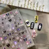 Pegatina para Uñas Artísticas Cruz Amor Oscuro Dulce Fresco M1114 Estilo Único Personalizado Llama Estampado de Leopardo Estrella Pegatina para Uñas